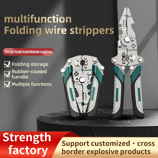 All-in-One Folding Wire Strippers