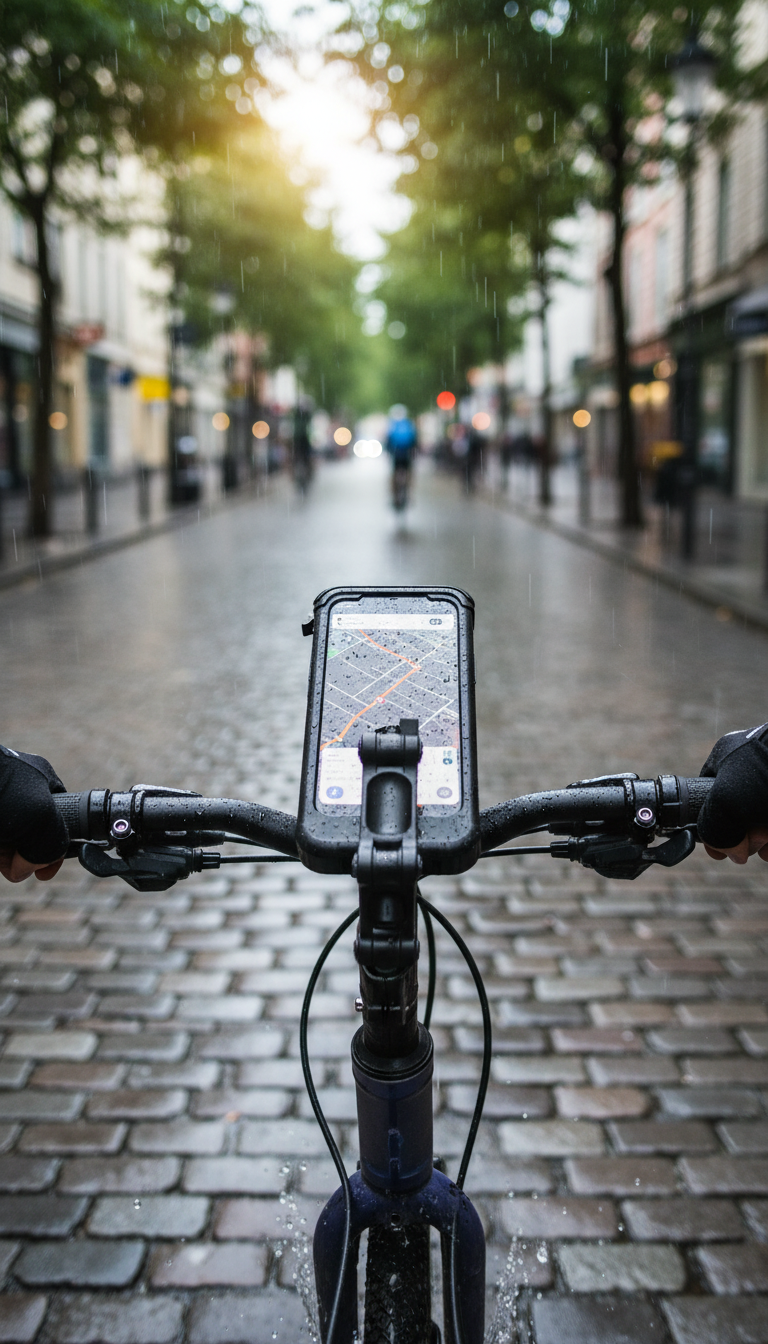 Universal Waterproof Phone Mount – Motorcycle & Velo