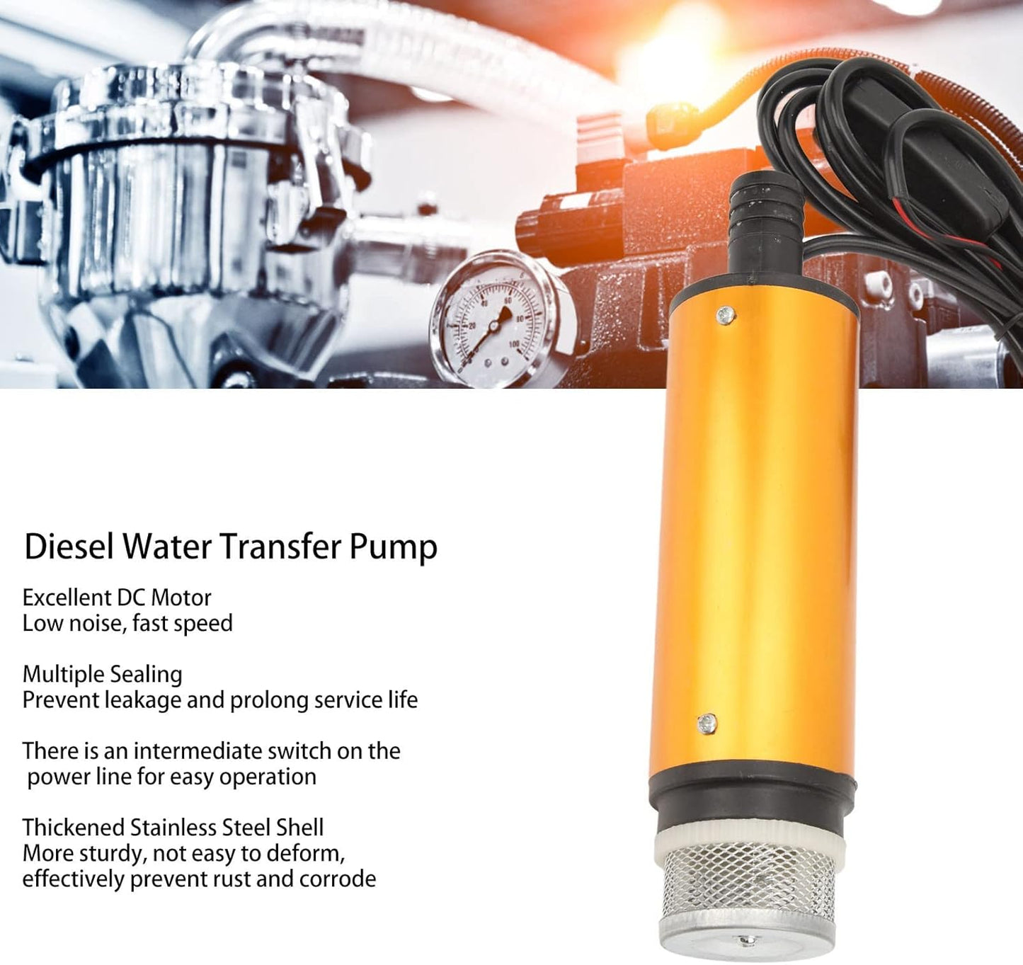 Portable Electric Oil Pump – Fast & Efficient