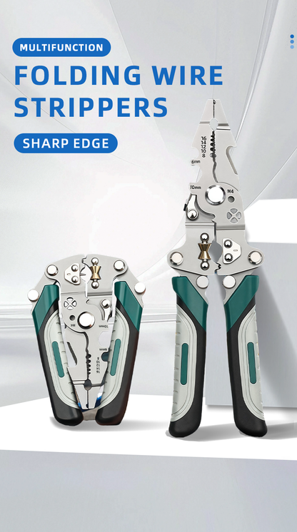 All-in-One Folding Wire Strippers