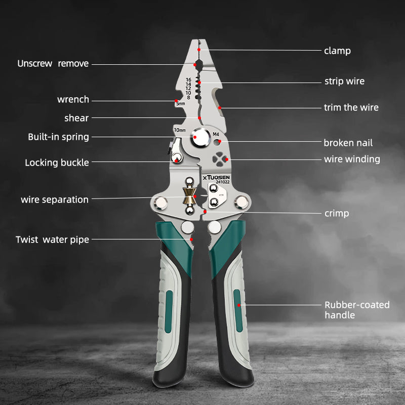 All-in-One Folding Wire Strippers