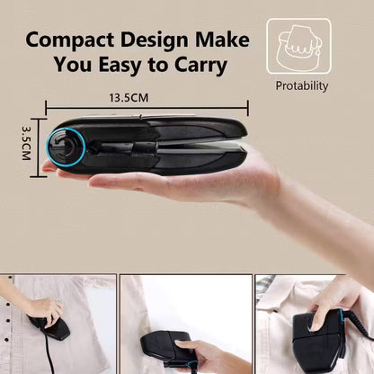 Foldable Travel Iron – 6 Heat Modes