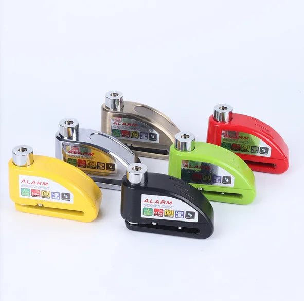 Motorcycle Bicycle Lock Alarm Safety Protection