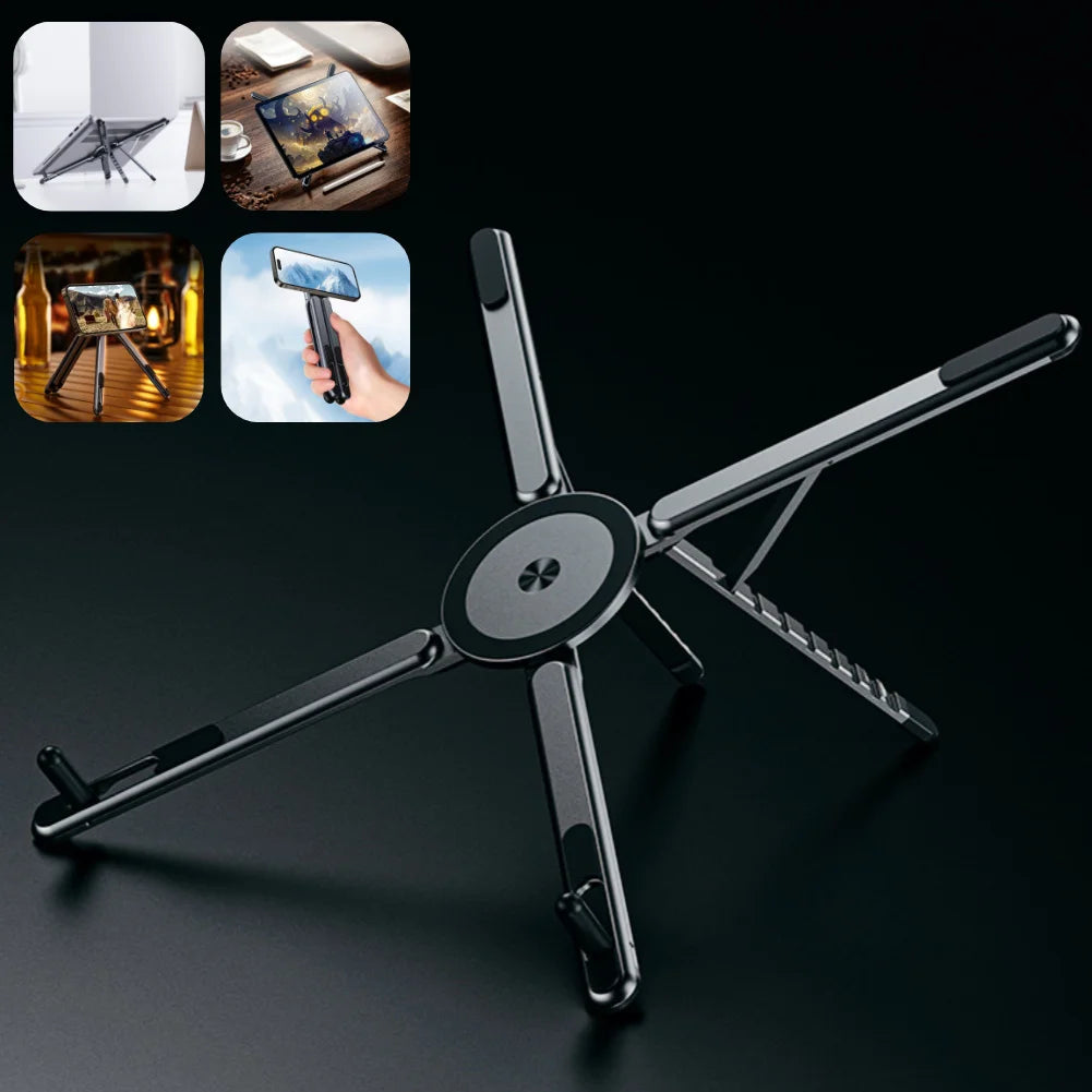 Support pliable 4 en 1 – Téléphone, tablette & laptop