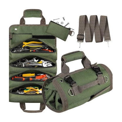 Heavy-Duty Roll-Up Tool Bag – Portable & Durable