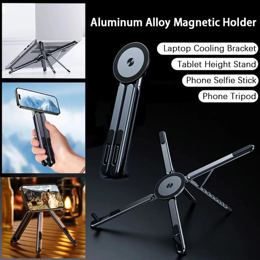 Support pliable 4 en 1 – Téléphone, tablette & laptop