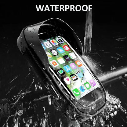Waterproof Motorcycle Phone Holder – Secure & Touch Sensitive