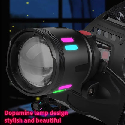 Powerful Hands-Free LED Headlamp