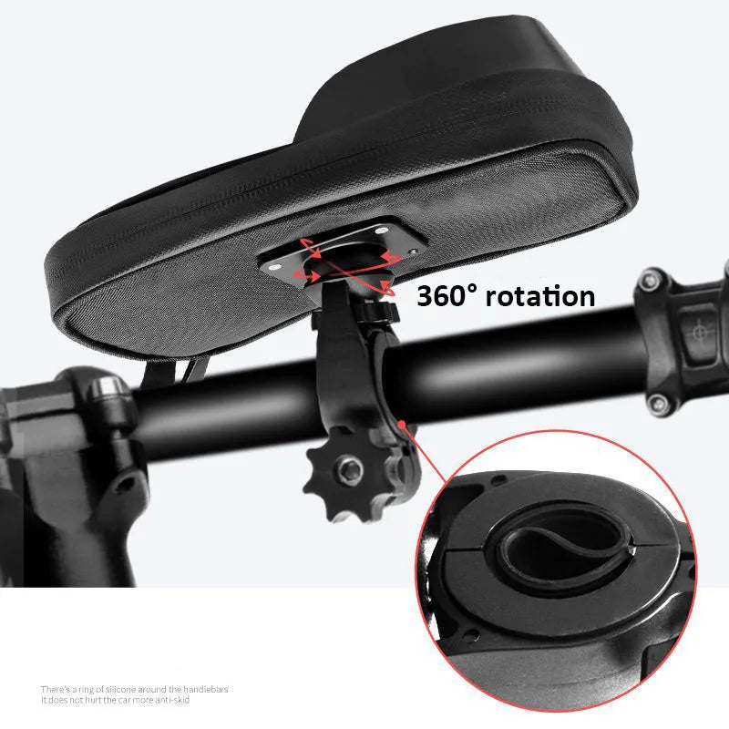 Waterproof Motorcycle Phone Holder – Secure & Touch Sensitive
