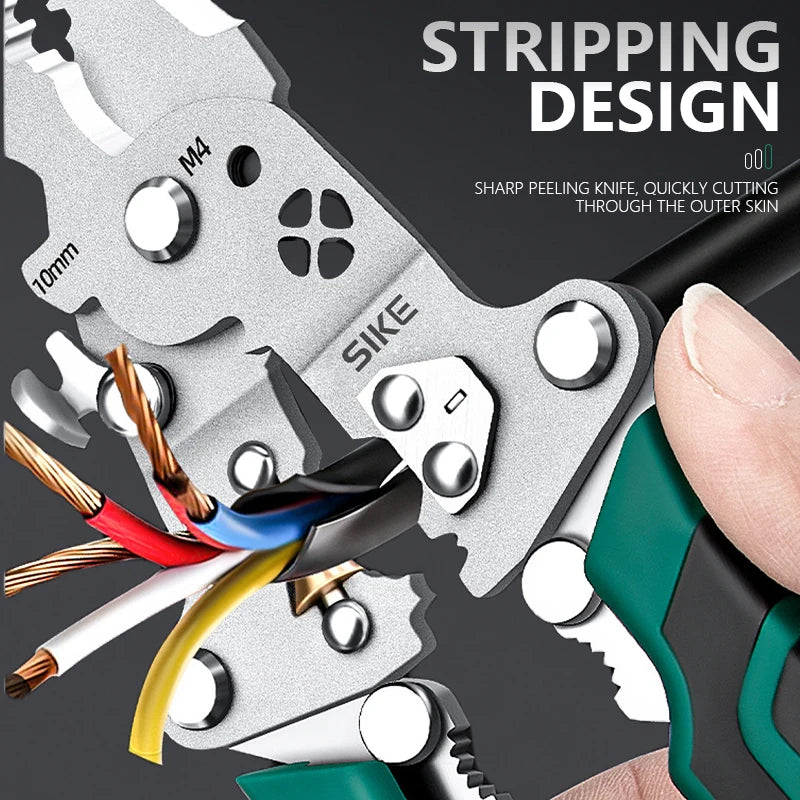 All-in-One Voltage Tester, Screwdriver & Wire Stripper