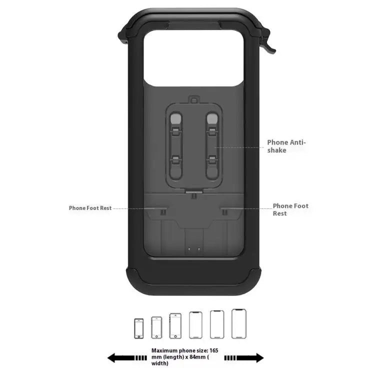 Universal Waterproof Phone Mount – Motorcycle & Velo