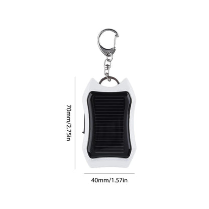 Keychain Power Bank USB External Solar 950mAH