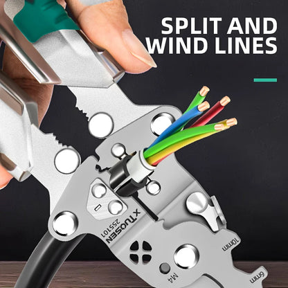 All-in-One Voltage Tester, Screwdriver & Wire Stripper