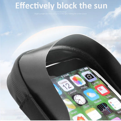 Waterproof Motorcycle Phone Holder – Secure & Touch Sensitive