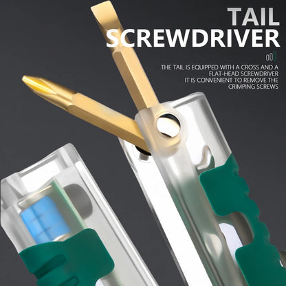 All-in-One Voltage Tester, Screwdriver & Wire Stripper