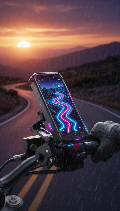 Universal Waterproof Phone Mount – Motorcycle & Velo